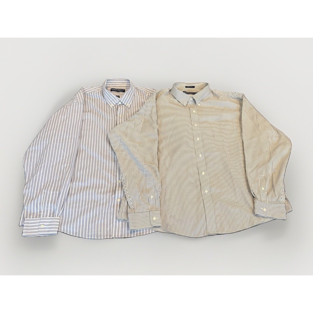 Lot of 2 Size Large Mens Magna Ready Long Sleeve Shirts